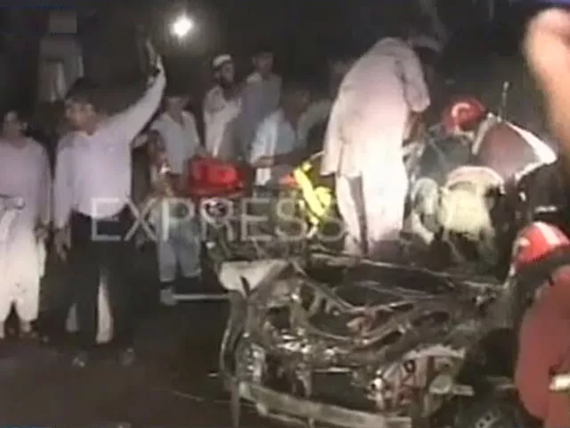 one person killed in peshawar blast one person killed in peshawar blast