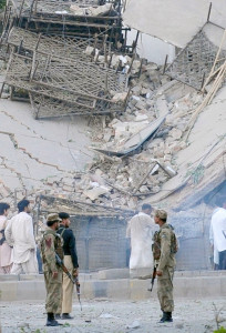 car bomb flattens peshawar cid building car bomb flattens peshawar cid building