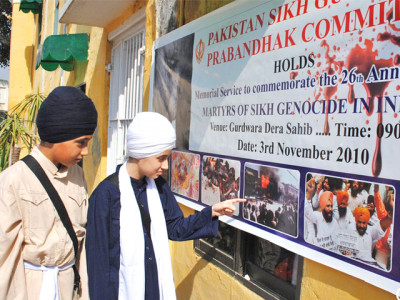 sikhs demand nov 3 be declared as martyrs day