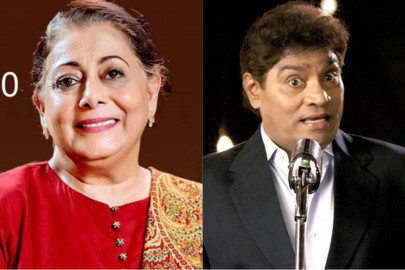 simi raheel shares fan moment with johny lever