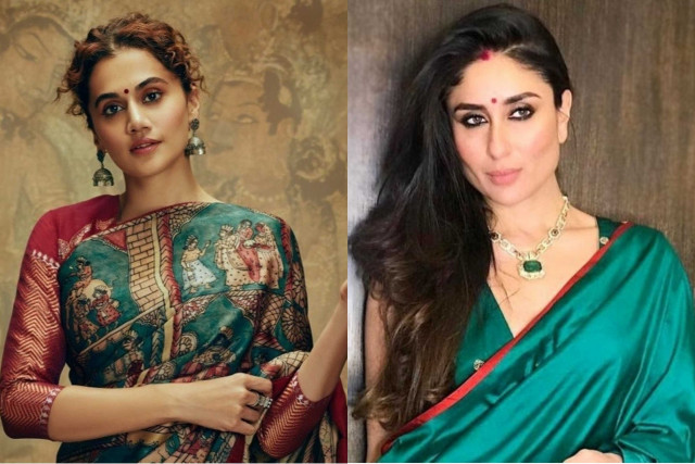 taapsee comes to kareena s defense in ramayan salary controversy taapsee comes to kareena s defense in ramayan salary controversy