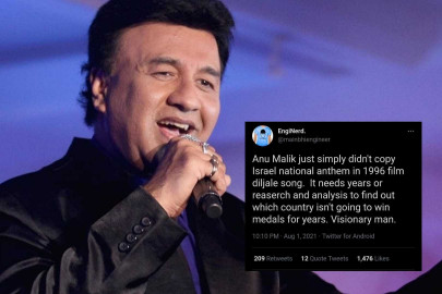 anu malik plagiarised israeli national anthem and indian twitter can t handle it anu malik plagiarised israeli national anthem and indian twitter can t handle it