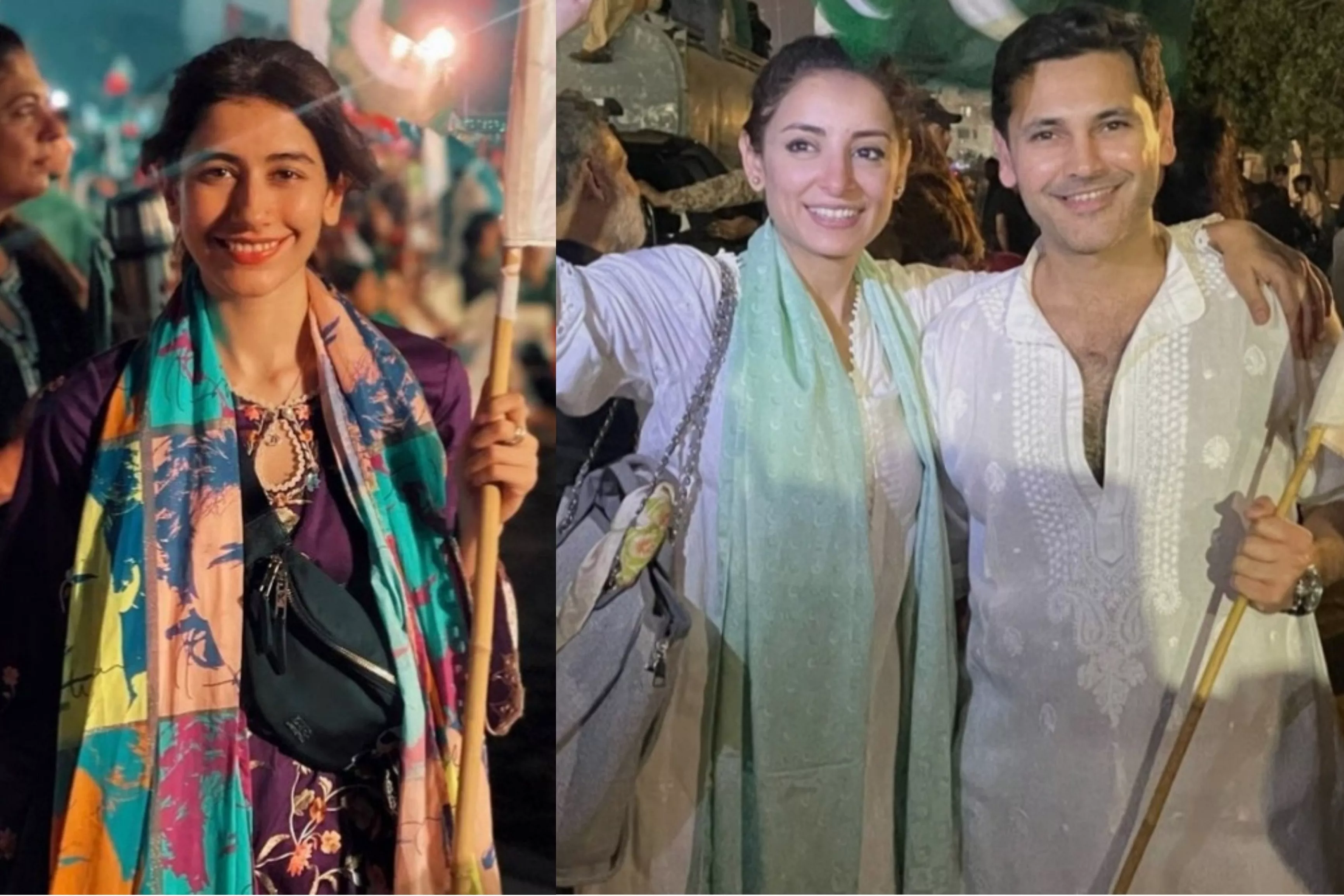 syra yousuf sarwat gillani among others take to karachi streets in support of imran khan syra yousuf sarwat gillani among others take to karachi streets in support of imran khan