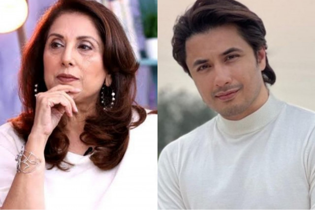 ali zafar samina peerzada condemn blasphemy case filed against ik pti leaders