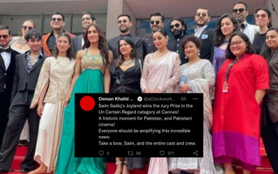 take a bow pakistanis celebrate joyland making history with cannes win take a bow pakistanis celebrate joyland making history with cannes win