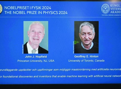 duo wins physics nobel for foundational ai breakthroughs duo wins physics nobel for foundational ai breakthroughs