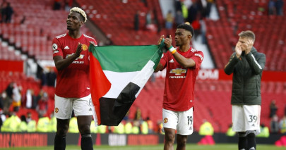 pogba diallo display palestine flag after man utd match pogba diallo display palestine flag after man utd match