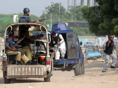 police arrests target killer in karachi