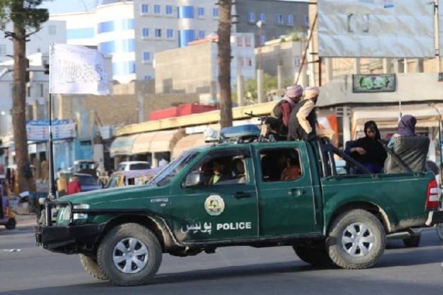 a taliban patrol in herat city photo anadolu agency file a taliban patrol in herat city photo anadolu agency file