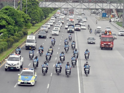 show of force police hold flag march in twin cities