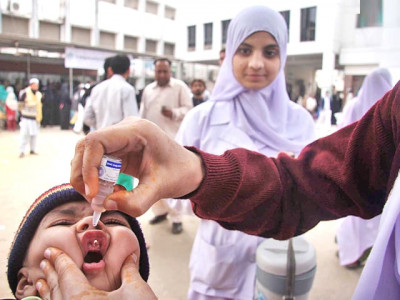 polio campaign vaccination camps set up at toll plazas
