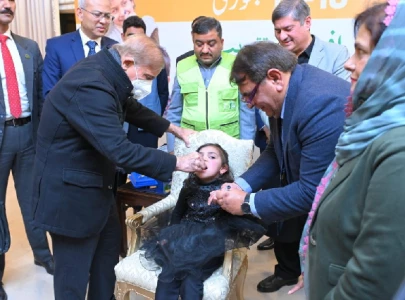 pm kicks off nationwide anti polio drive