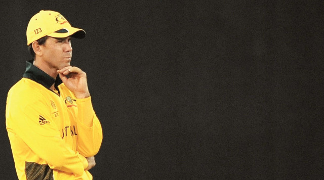 ponting gives up captaincy but bats on ponting gives up captaincy but bats on