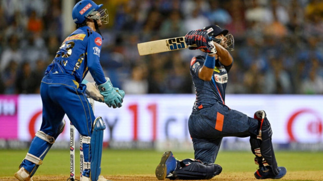 pooran lights up ipl dead rubber against hapless mumbai pooran lights up ipl dead rubber against hapless mumbai