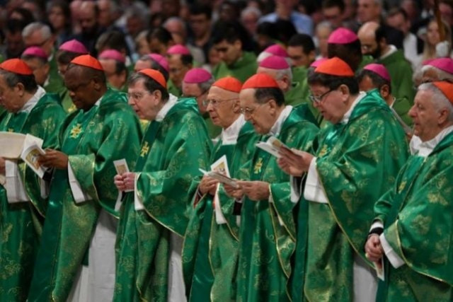 frenchwoman nathalie becquart is the first woman to hold the post with voting rights in the synod a body that studies major questions of doctrine photo afp frenchwoman nathalie becquart is the first woman to hold the post with voting rights in the synod a body that studies major questions of doctrine photo afp