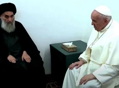 pope francis meets iraq s top shia cleric visits birthplace of prophet abraham pope francis meets iraq s top shia cleric visits birthplace of prophet abraham