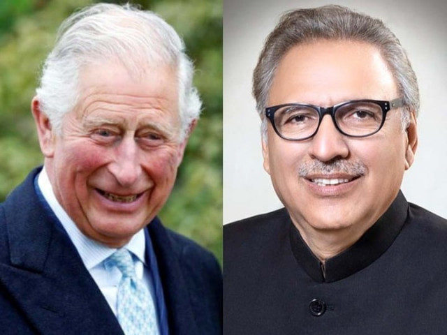 file photo of prince charles and president arif alvi file photo of prince charles and president arif alvi