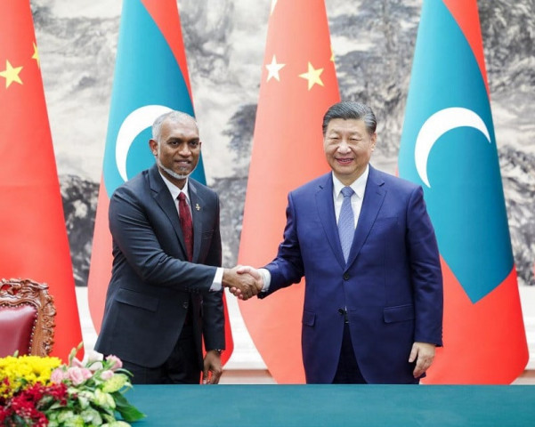 china maldives upgrade ties as presidents hold talks china maldives upgrade ties as presidents hold talks