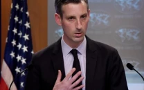 us state department spokesperson ned price speaks during a news briefing at the department in washington us february 9 2021 photo reuters