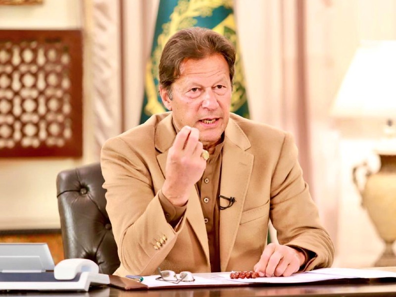 prime minister imran khan interacts with general public via telephone on february 1 2020 photo pmo