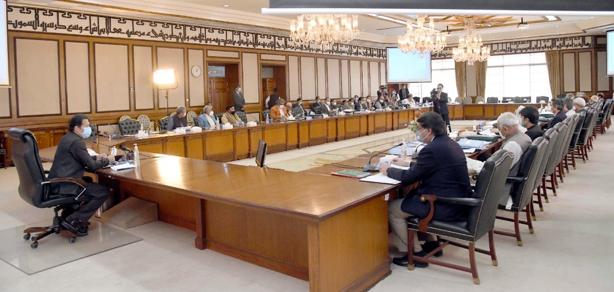 prime minister imran khan chairs meeting of the federal cabinet held in islamabad on march 16 2021 photo pid file