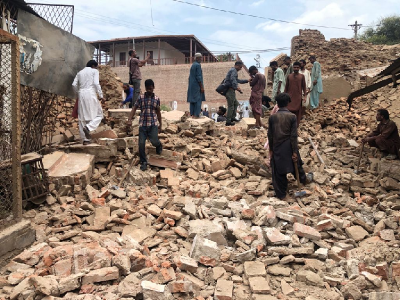 main entrance to pucca qila caves in main entrance to pucca qila caves in