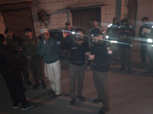police say armed men on two motorcycles opened fire on the pml n mpa photo express police say armed men on two motorcycles opened fire on the pml n mpa photo express