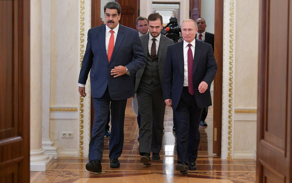 Rusia recibe «fuerte apoyo» de Venezuela