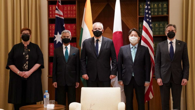quad ministers address indo pacific coercion climate covid quad ministers address indo pacific coercion climate covid
