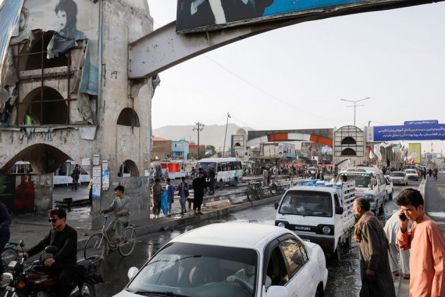 a view of the blast site in kabul afghanistan august 6 2022 photo reuters a view of the blast site in kabul afghanistan august 6 2022 photo reuters