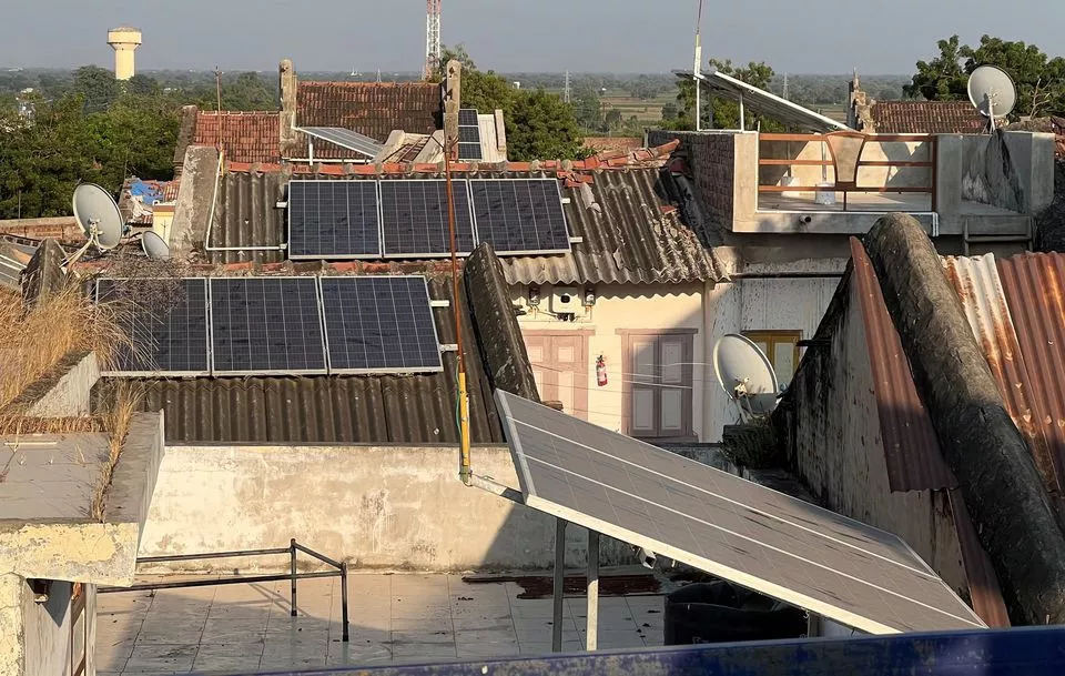 india s first fully solar village lights up the lives of poor residents india s first fully solar village lights up the lives of poor residents