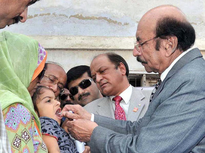 polio campaign three areas in karachi vulnerable says cm