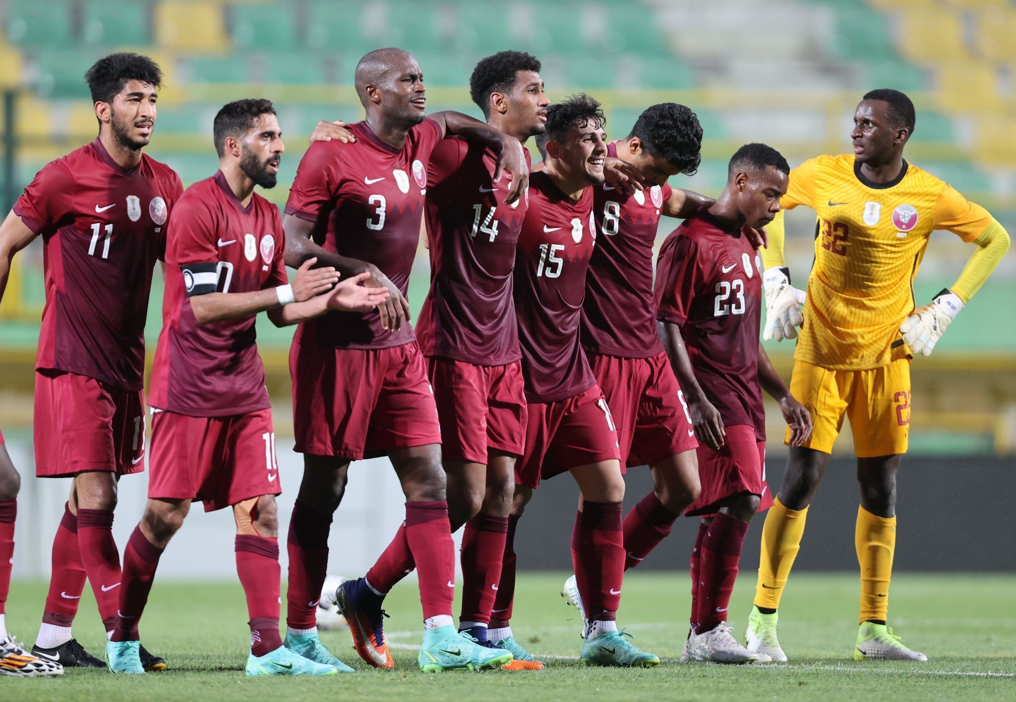 Qatar name fully home-based squad