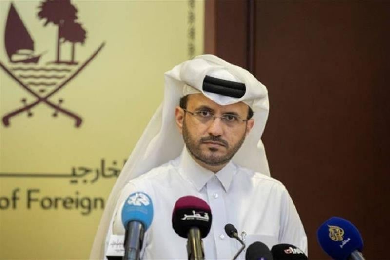 majed bin mohammed al ansari the spokesperson of the ministry of foreign affairs in qatar file photo