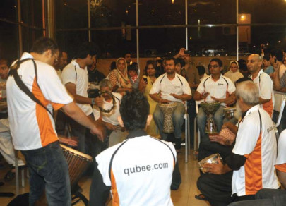 flash mobbing to promote entertainment