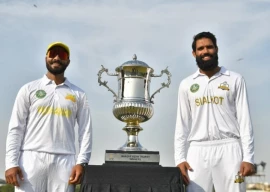 peshawar sialkot to clash in quaid trophy final