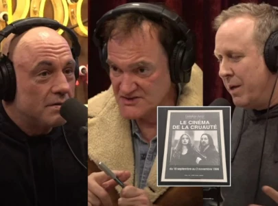 quentin tarantino roger avary reveal heroin paris night that inspired killing zoe to joe rogan