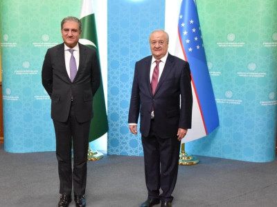 qureshi uzbek fm discuss bilateral ties