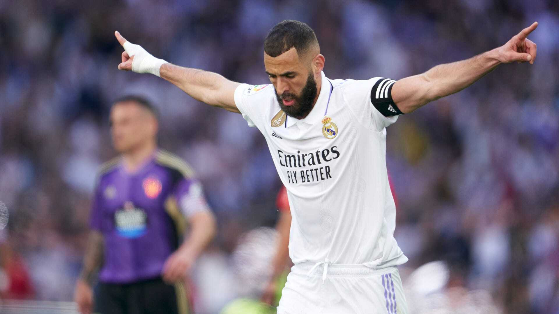 Benzema hits hat-trick in Madrid rout