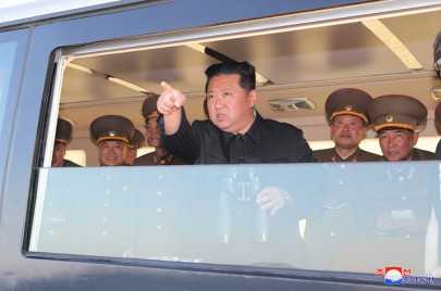 north korea s kim offers rare praise for south s departing moon