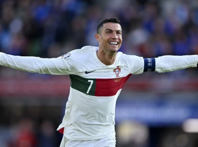 ronaldo marks 200th cap with winner