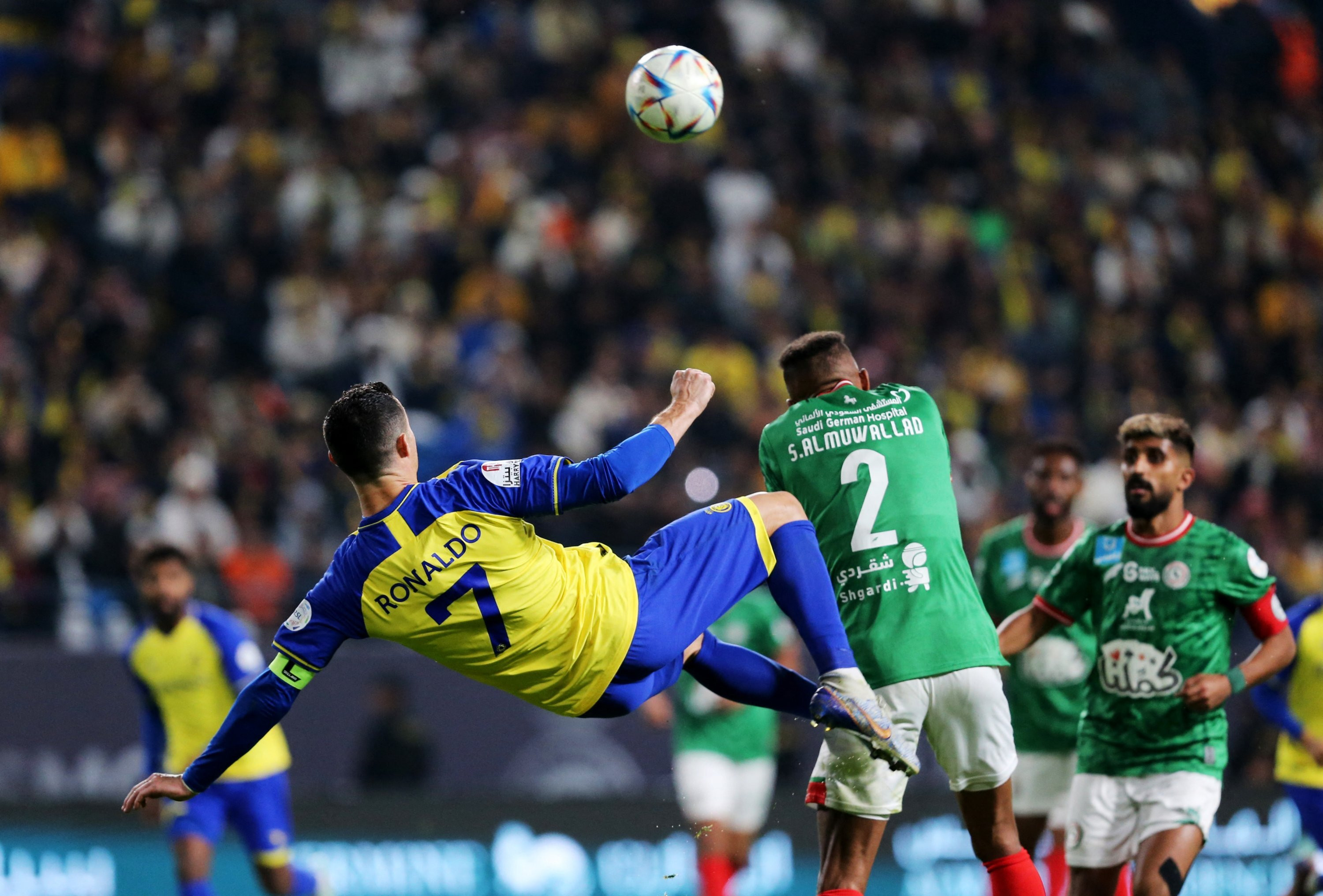 Cristiano Ronaldo scores twice to win 1st title with Saudi Arabian club Al  Nassr