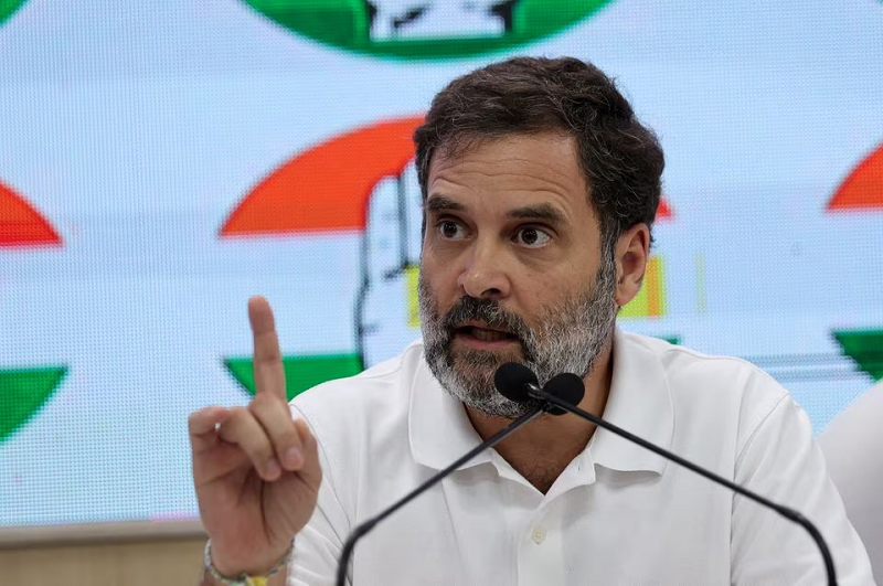 rahul gandhi senior leader of opposition congress party at congress headquarters in new delhi india october 9 2023 photo reuters