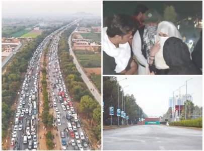 defiant pti marchers knock on capital door defiant pti marchers knock on capital door