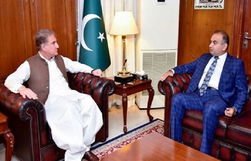 patron in chief of pakistan hindu council called on the foreign minister to discuss the jodhpur incident photo twitter rvankwani