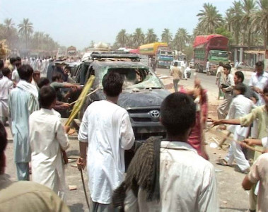 rangers open fire on protest crowd