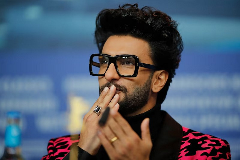 Actor Ranveer Singh at the 69th Berlinale International Film Festival in Berlin, Germany, February 9, 2019. PHOTO: REUTERS