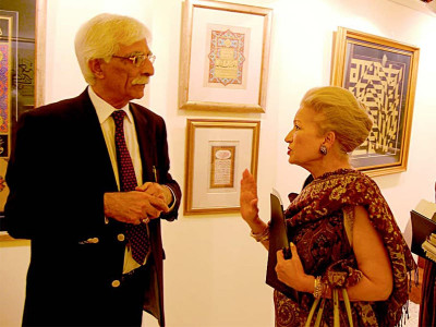 rasheed butt a calligrapher par excellence