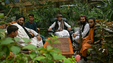 taliban fighters have taken over the glitzy kabul mansion of one of their fiercest enemies    the warlord and fugitive ex vice president dostum photo afp