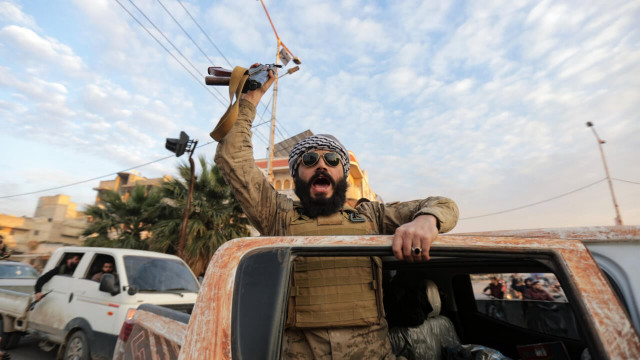 rebels capture key syrian city of hama rebels capture key syrian city of hama